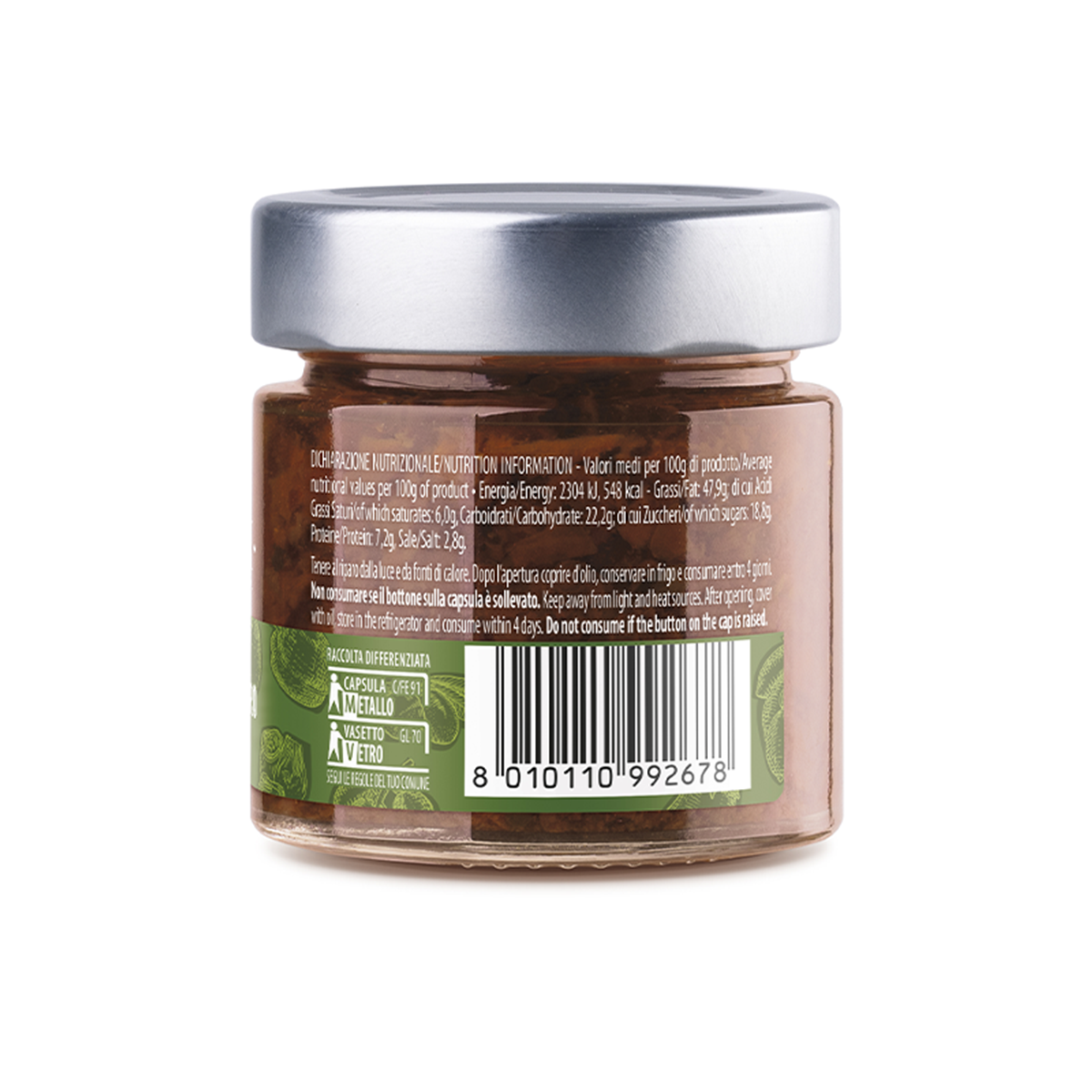 Capuliatu Paté di pomodoro ciliegino 100 g. - immagine 3