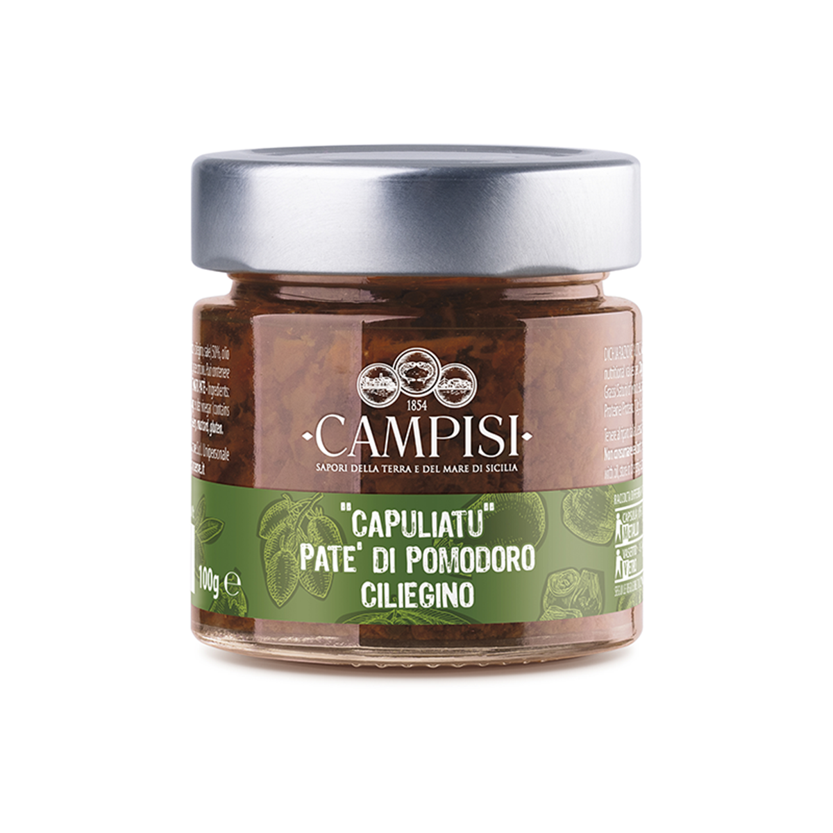 Capuliatu Paté di pomodoro ciliegino 100 g.