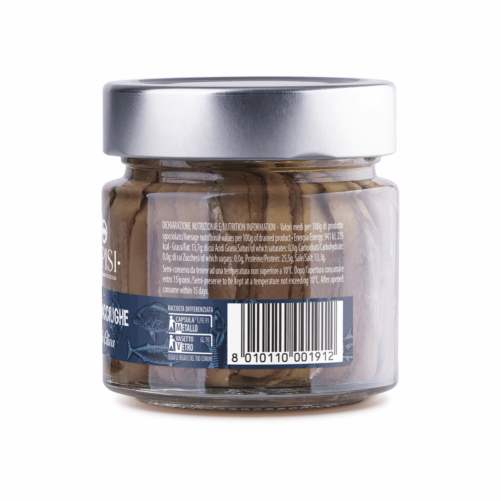 Filetti di acciughe in olio d'oliva 200g. - immagine 4