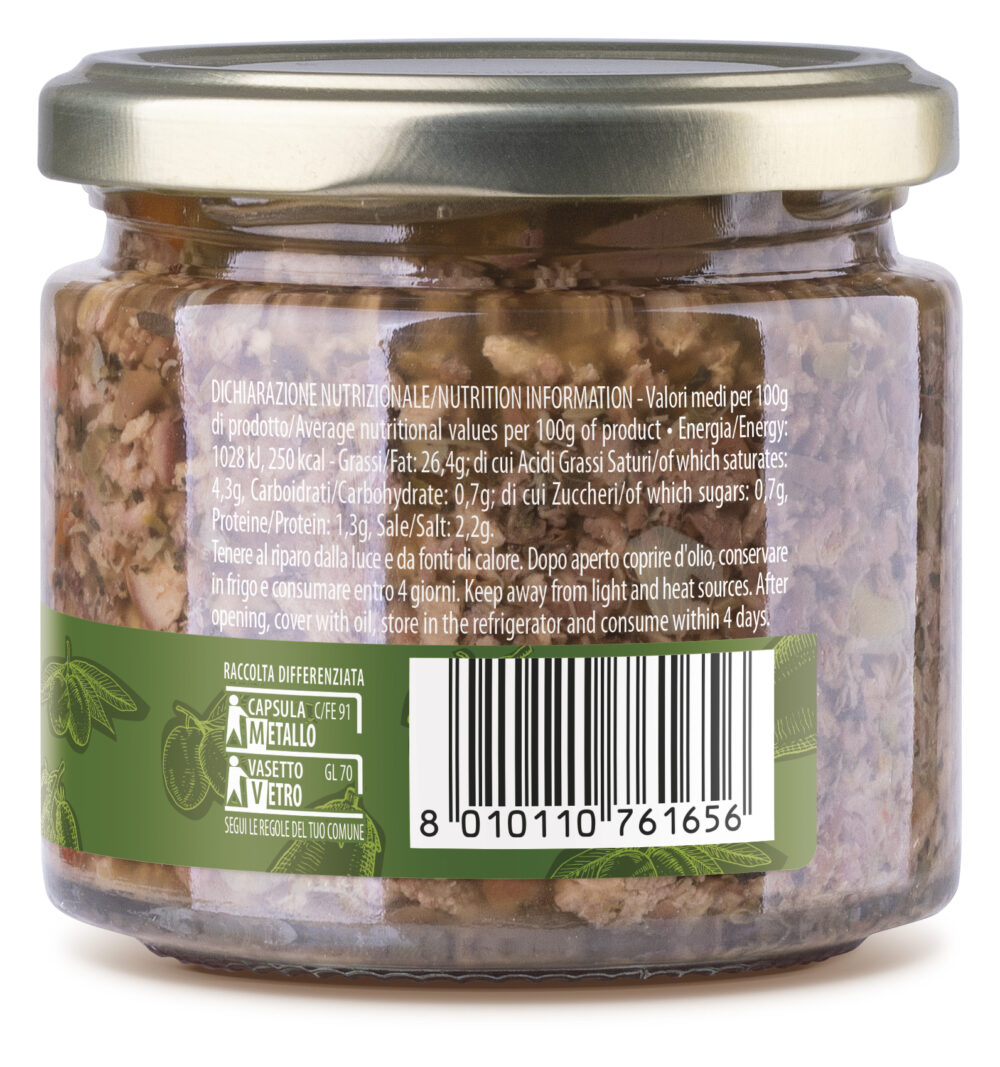 Paté di olive nere 220g. - immagine 3