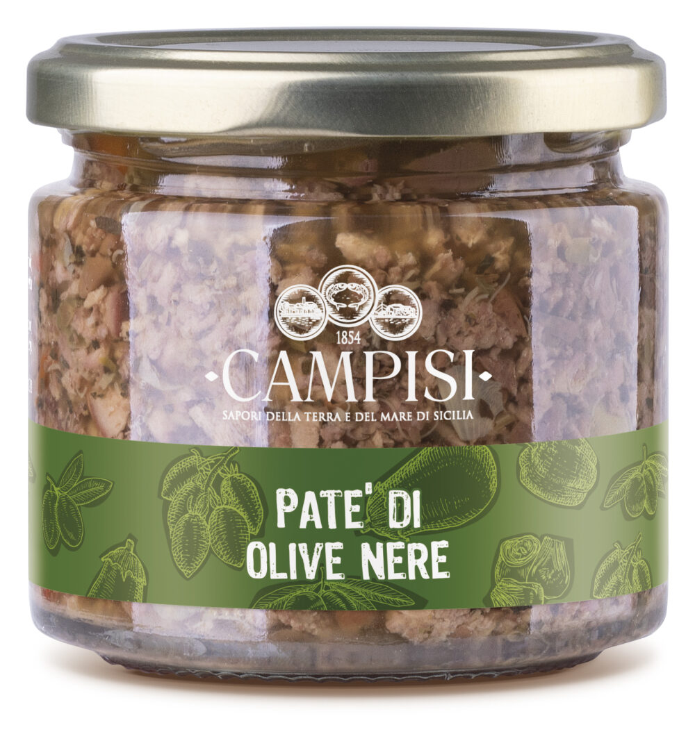 Paté di olive nere 220g.