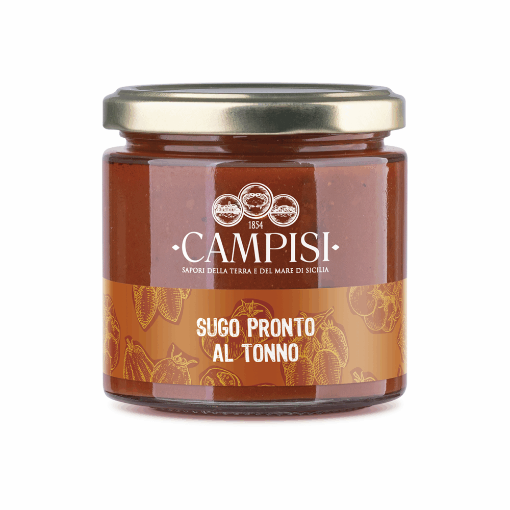 Sugo pronto al tonno  220 g.