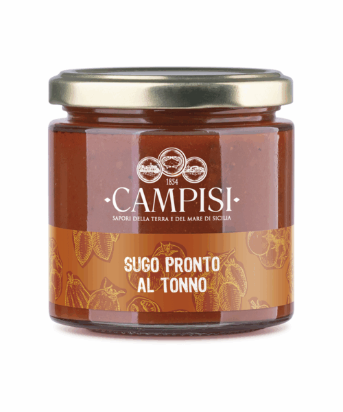 Sugo pronto al tonno  220 g.