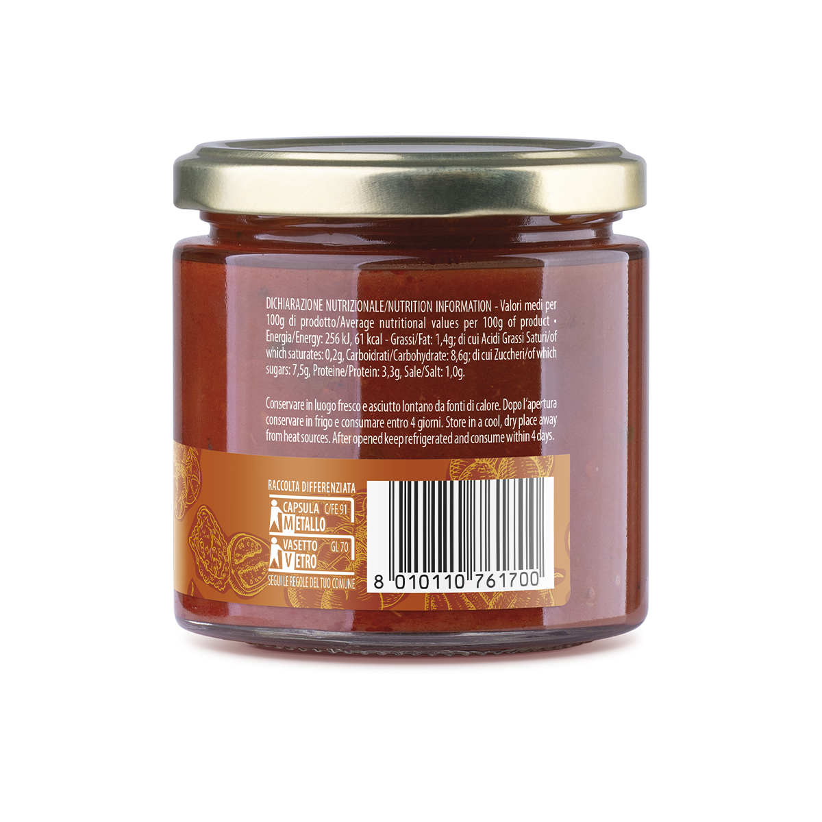 Sugo pronto alle sarde 220g. - immagine 3