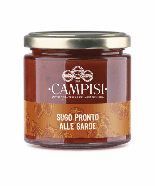 Sugo pronto alle sarde  220g.