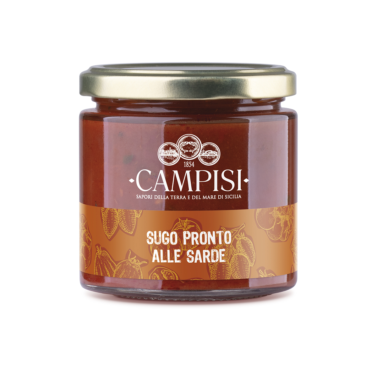 Sugo pronto alle sarde 220g.