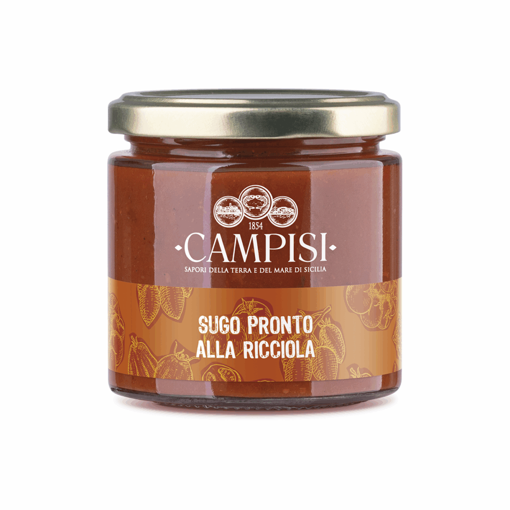 Sugo pronto alla ricciola 220 g.