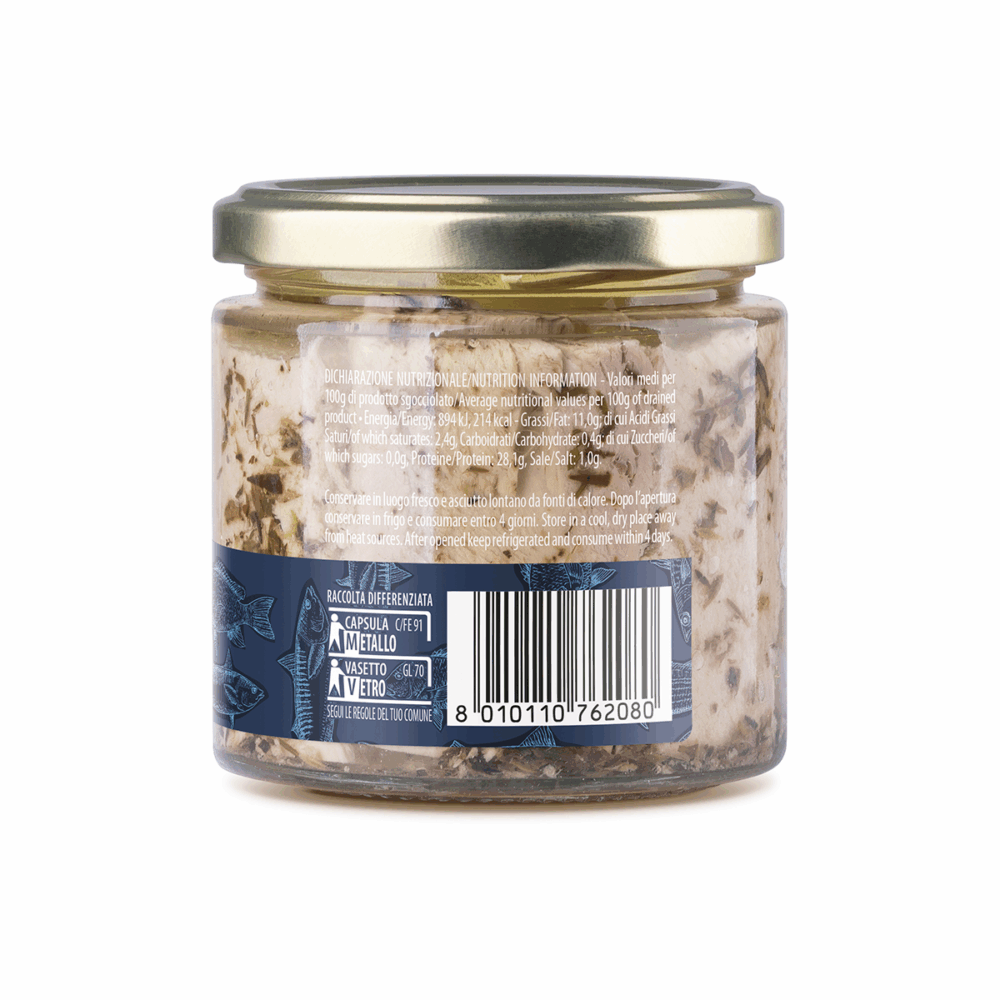 Tonno alla brezza marina in olio d'oliva 220g. - immagine 2