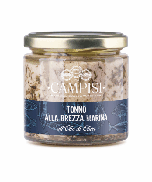 Tonno alla brezza marina in olio d'oliva 220g.