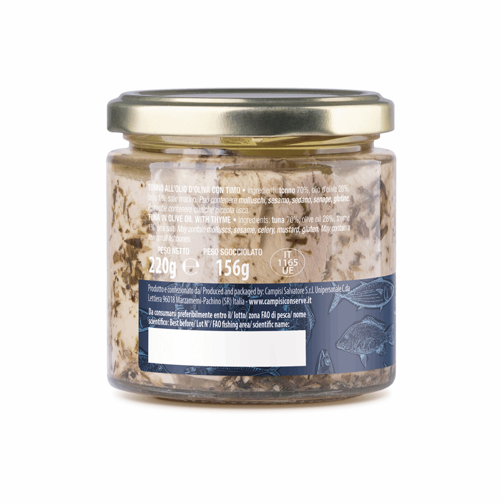Tonno alla brezza marina in olio d'oliva 220g. - immagine 3