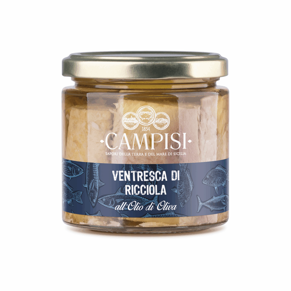 Ventresca di ricciola in olio d'oliva 220g