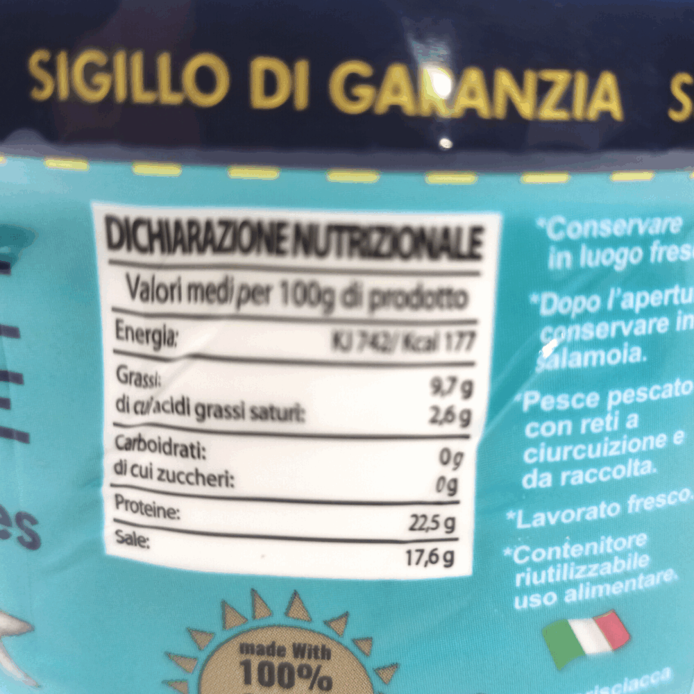 Acciughe salate 850 g. - immagine 4