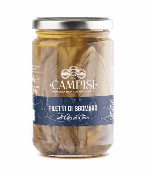 Filetti di sgombro in olio d'oliva