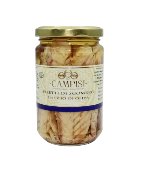 Filetti di sgombro in olio d'oliva