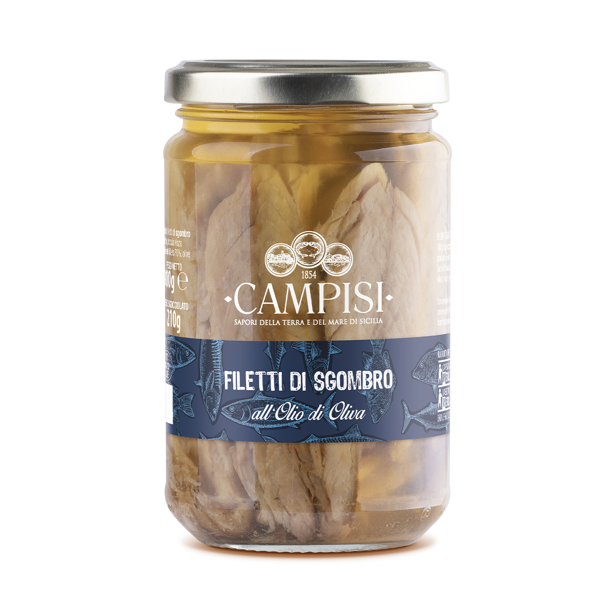 Filetti di sgombro in olio d'oliva