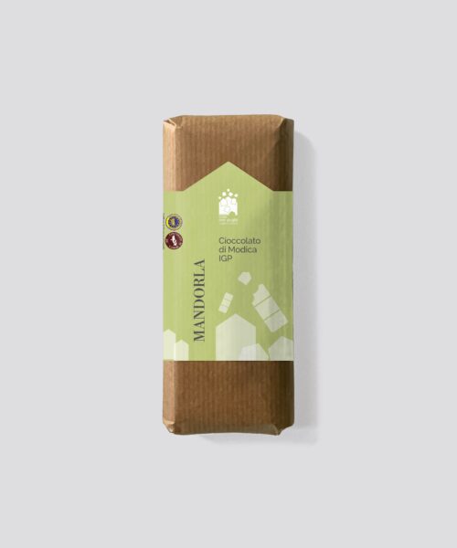 Cioccolato mandorla di Avola I.G.P. Don Puglisi