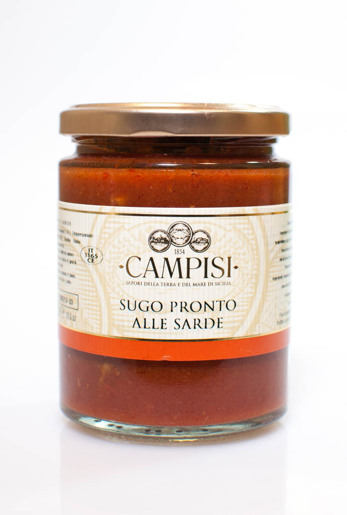 Sugo pronto alle sarde 220g. - Campisi Specialità del Mediterraneo