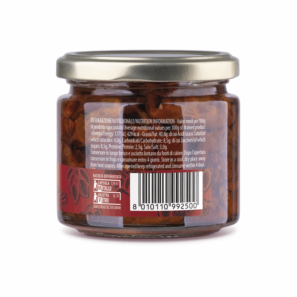 Pomodoro Ciliegino di Pachino  semisecco  220g. - immagine 2