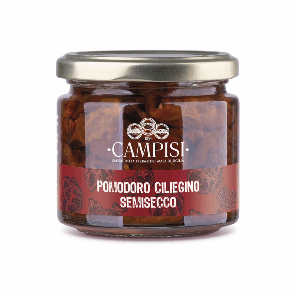 Pomodoro Ciliegino di Pachino  semisecco  220g.