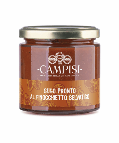 Sugo pronto al finocchietto  selvatico  220g.