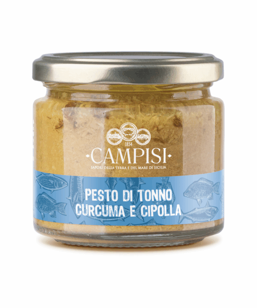 Pesto di tonno con curcuma e cipolla 190 g.