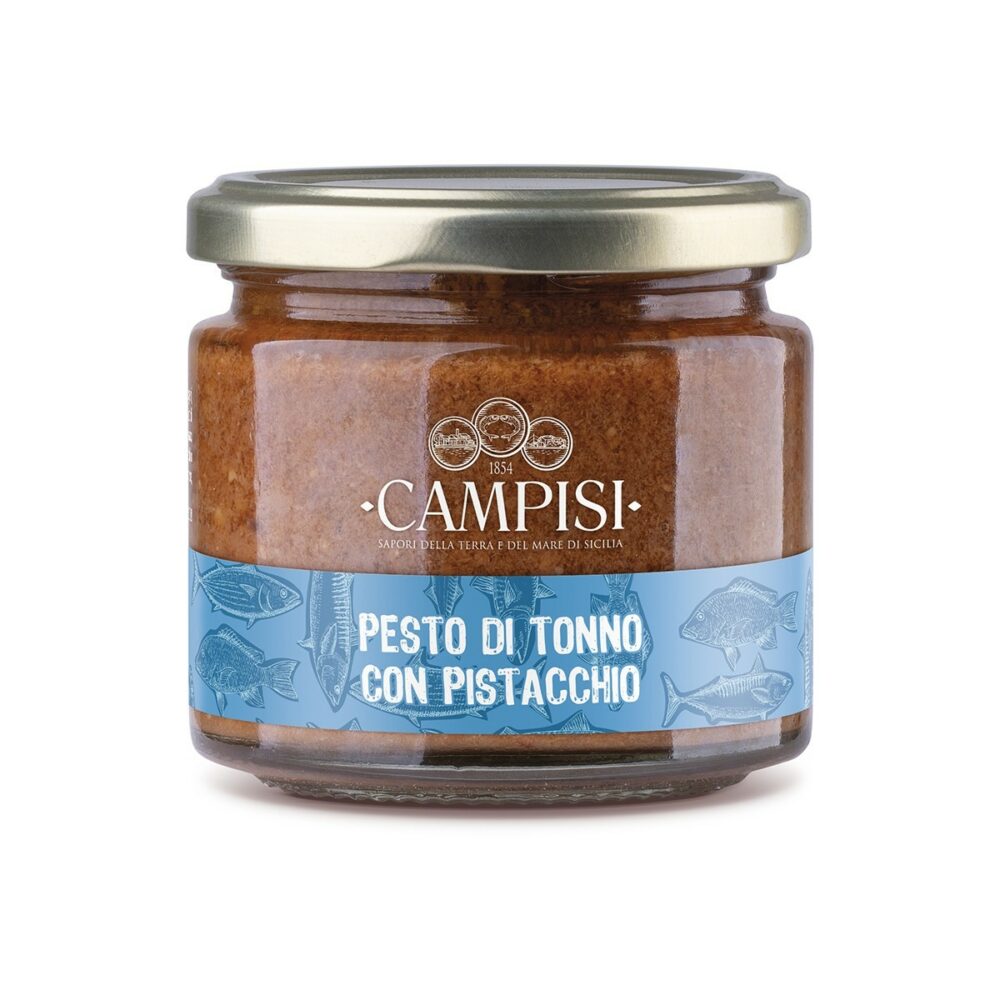 Pesto di tonno con pistacchio 190g