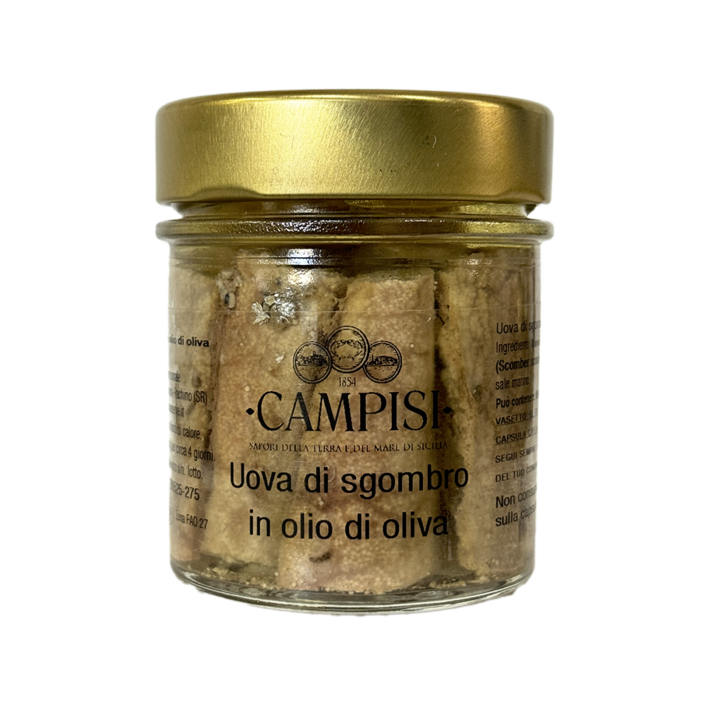 Uova di sgombro in olio d'oliva 90 g