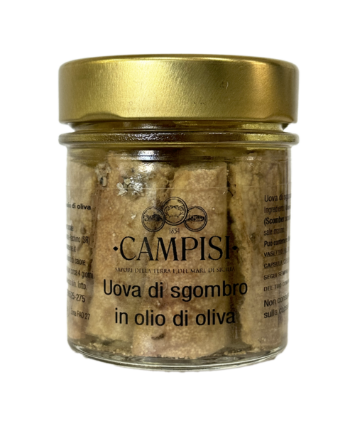 Uova di sgombro in olio d'oliva 90 g