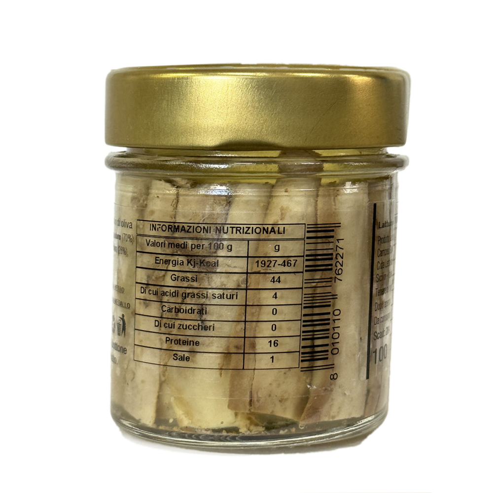 Lattume di sgombro in olio di oliva 90 g. - immagine 2