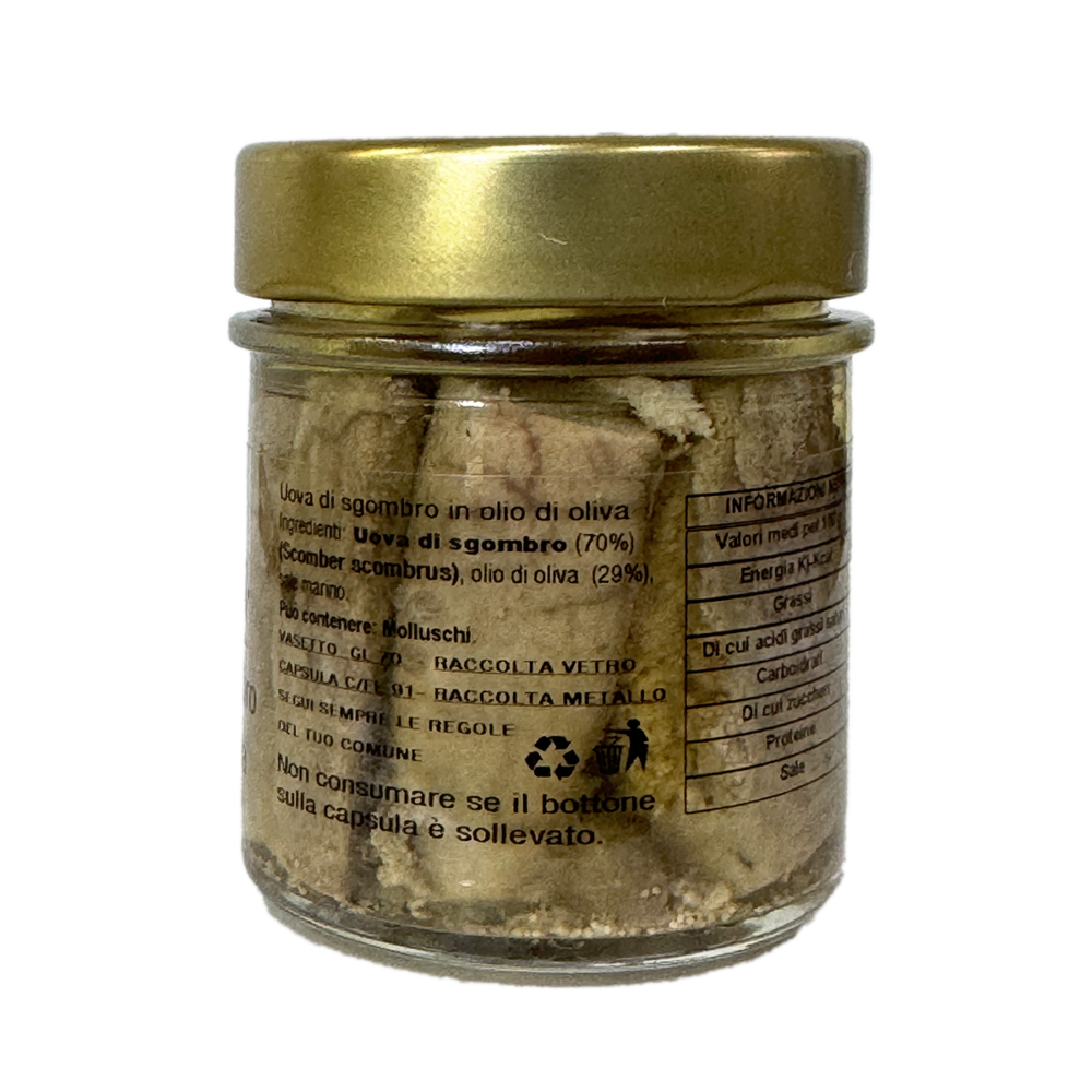 Uova di sgombro in olio d'oliva 90 g - immagine 3