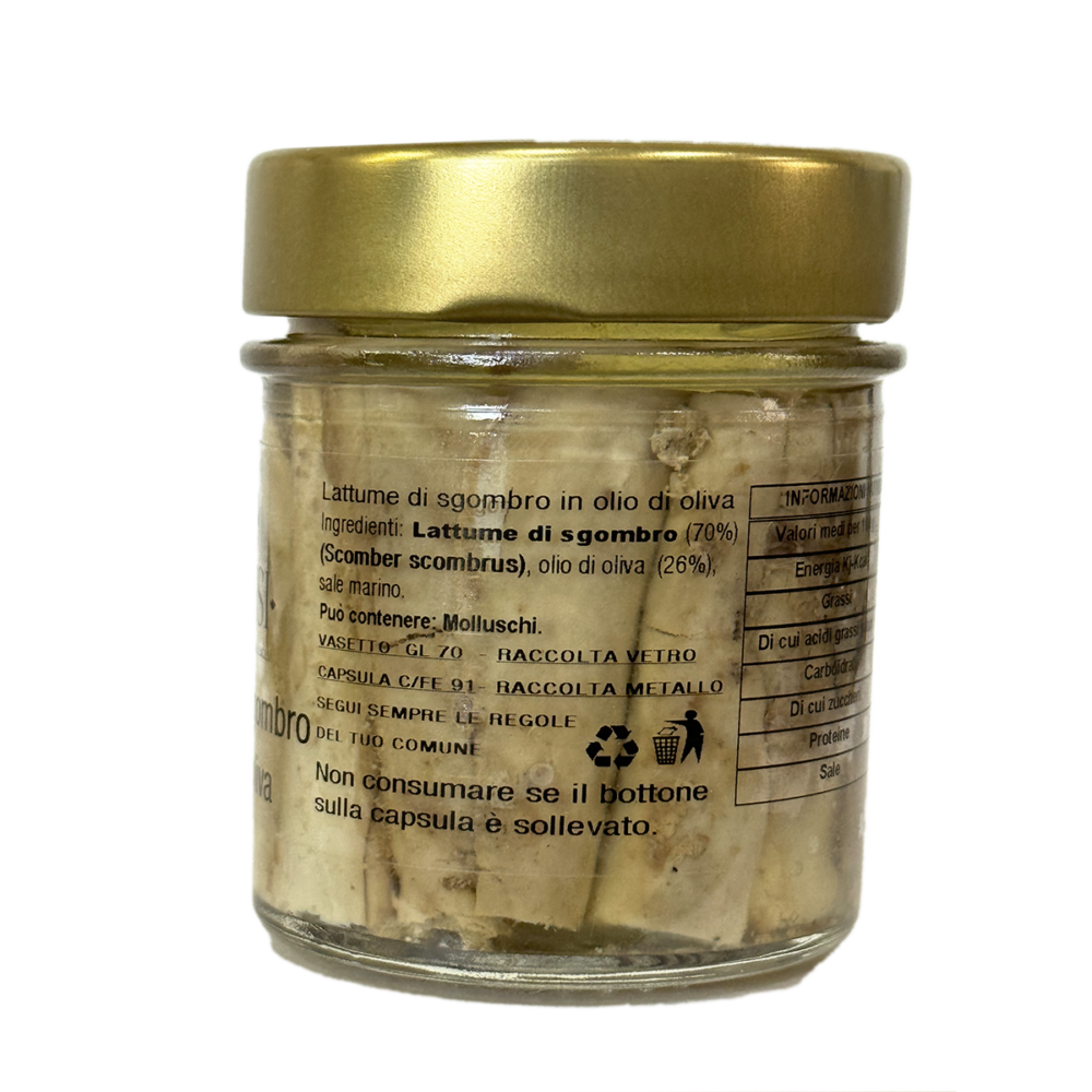 Lattume di sgombro in olio di oliva 90 g. - immagine 3