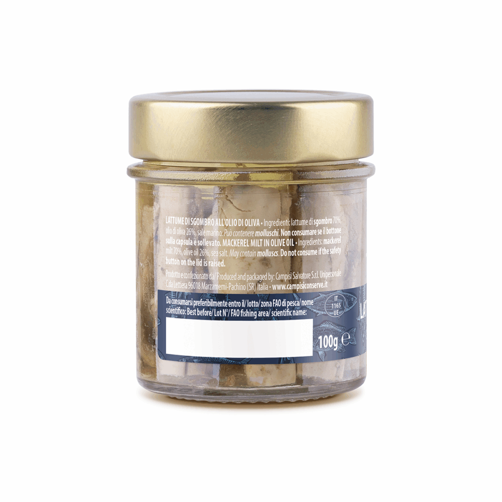 Lattume di sgombro in olio di oliva 100 g. - immagine 2