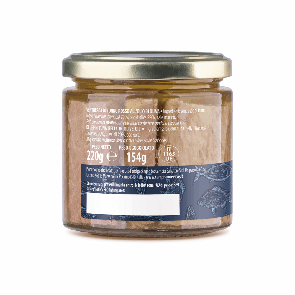 Ventresca di Tonno Rosso 220g. - immagine 2
