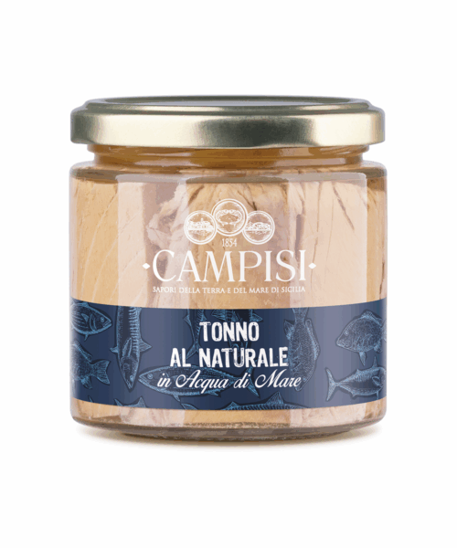 Tonno al naturale in acqua di mare da 220 gr.