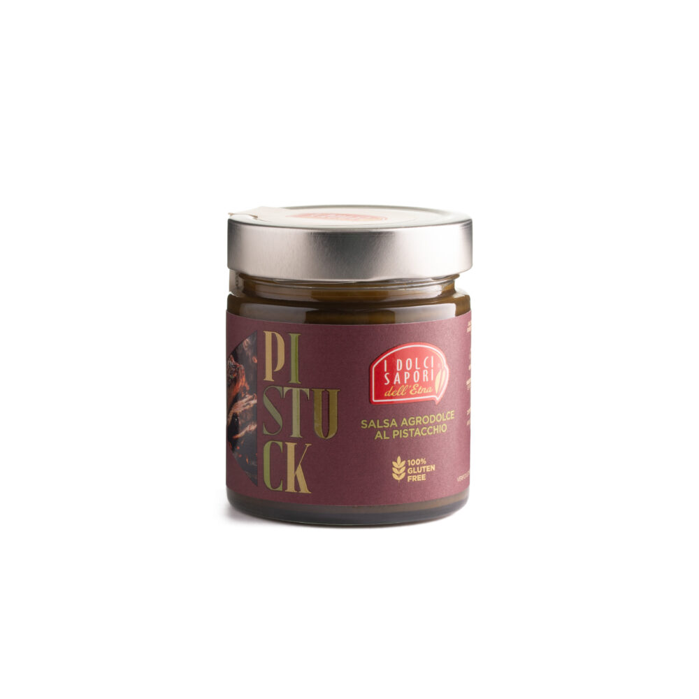 Pistuck - Salsa agrodolce al pistacchio 90 g.