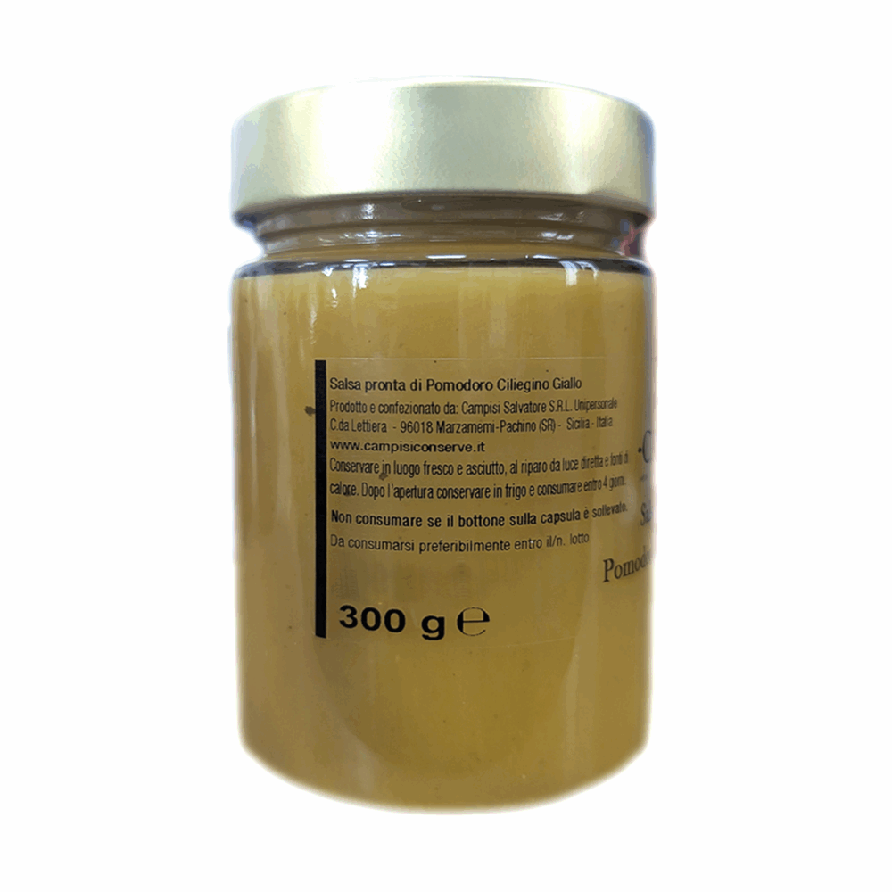 Salsa pronta di Pomodoro Ciliegino Giallo 300 g - immagine 2