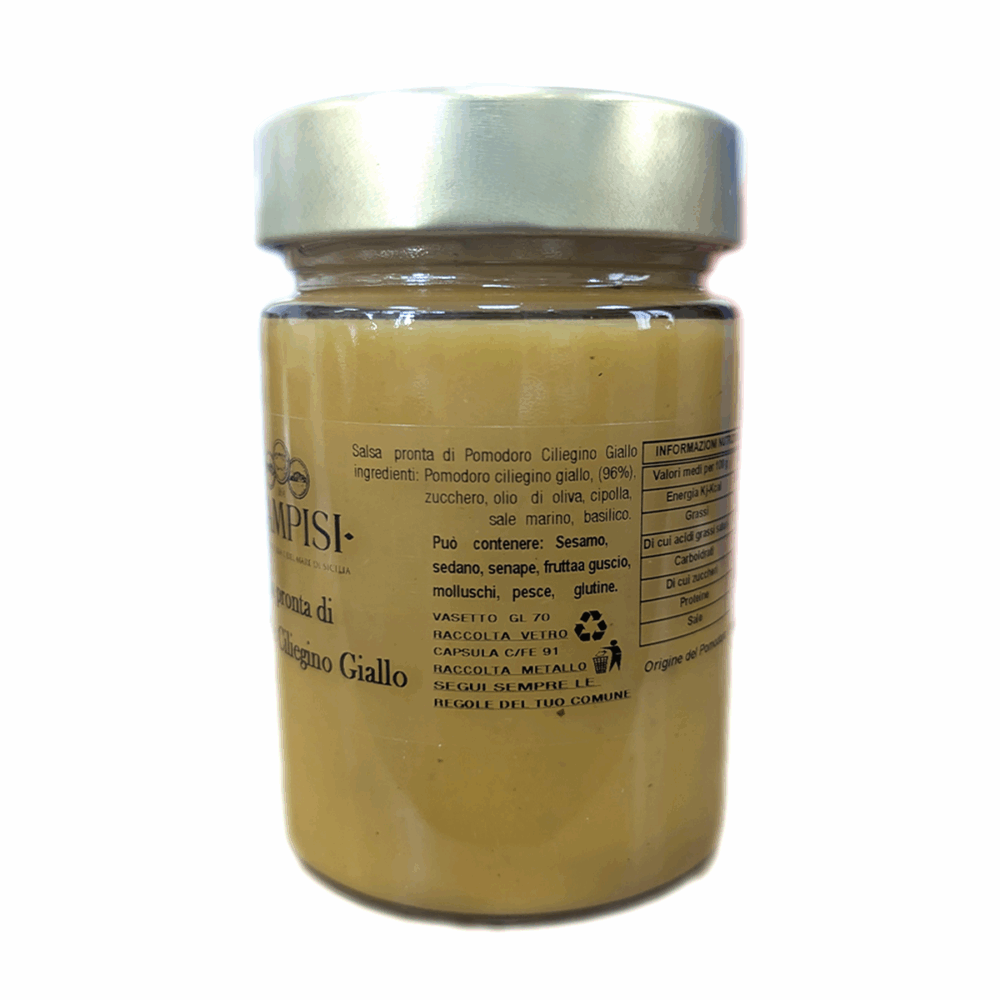 Salsa pronta di Pomodoro Ciliegino Giallo 300 g - immagine 4
